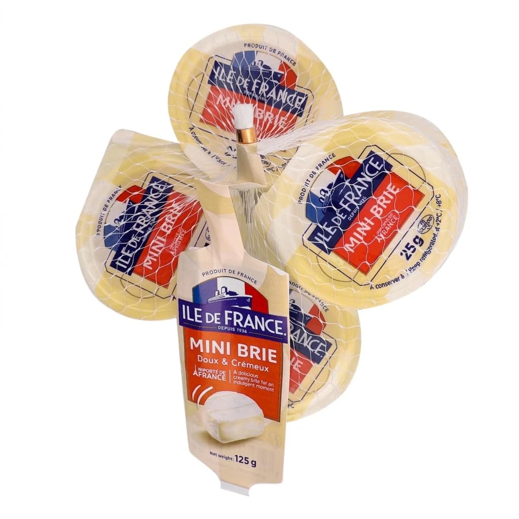 Сыр с белой плесенью мини Petit Brie Ile de France