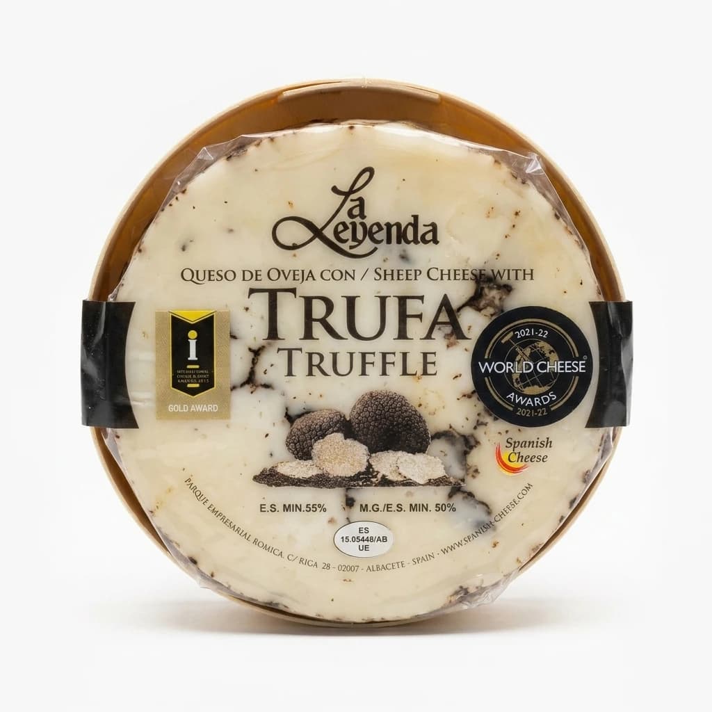 Сыр с черным трюфелем La Leyenda Queso de Oveja con Trufa